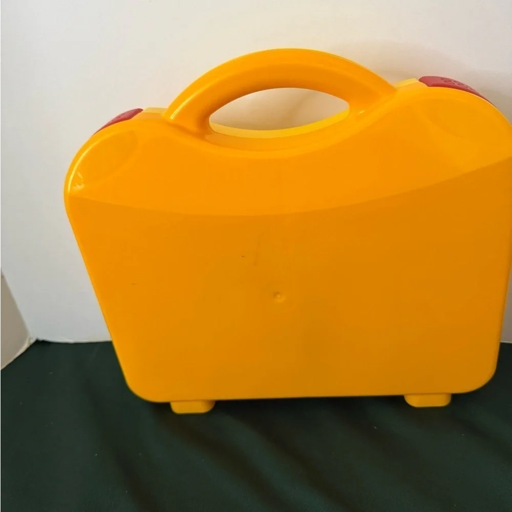 Cute and Bright Lego Yellow and Red Organizer Fast Shipping !!
